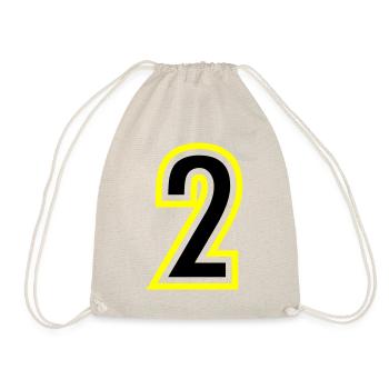 2 Number College - Drawstring Bag - nature - Front