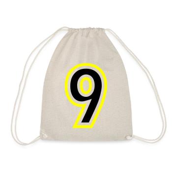 9 Number College - Drawstring Bag - nature - Front