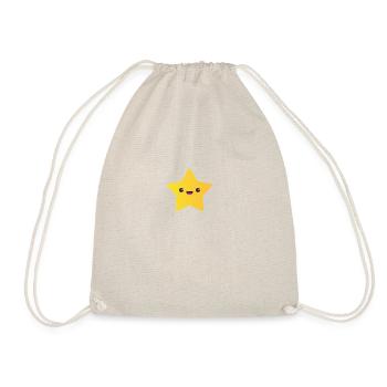 star - Drawstring Bag - nature - Front