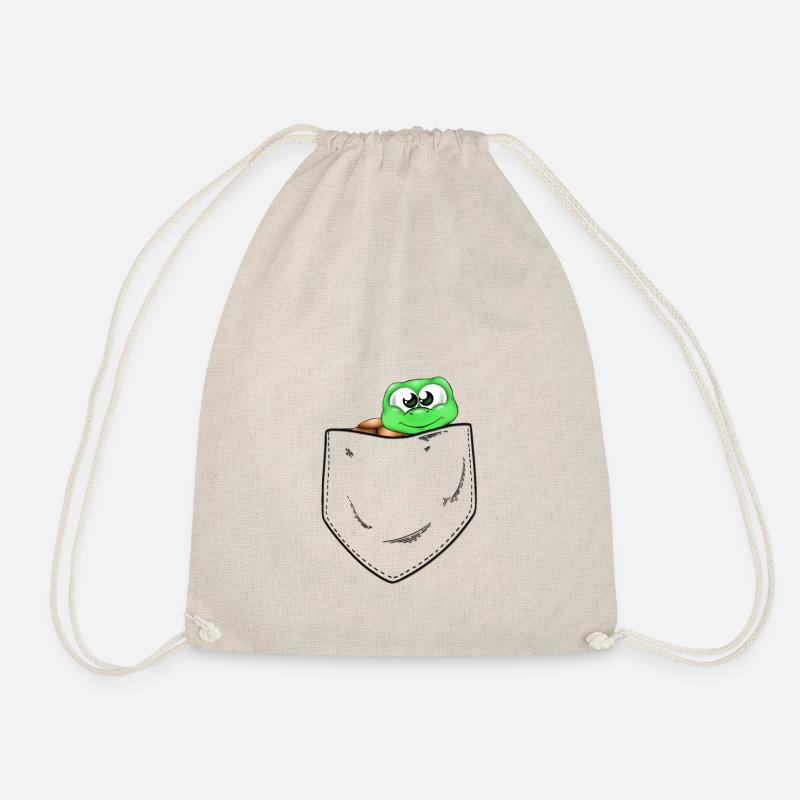 Tutute in der Tasche - Turnbeutel - Natur