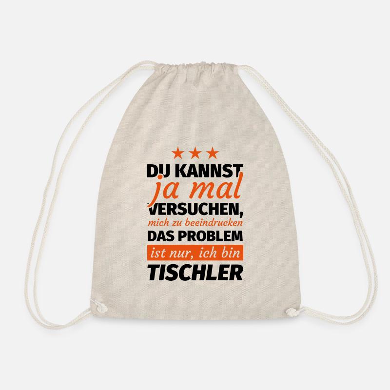 Tischler - Turnbeutel - Natur