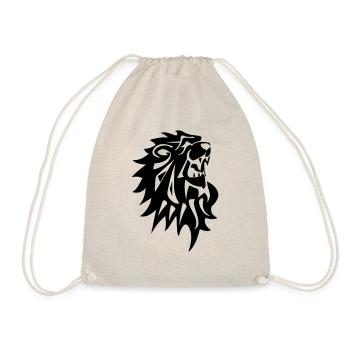 lion - Turnbeutel - Natur - Vorne