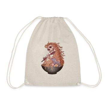RAMEN GHOST - Drawstring Bag - nature - Front