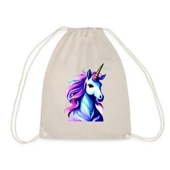 Unicorn Mythical Animal Girl Unicorns Unicorn - Drawstring Bag - nature - Front