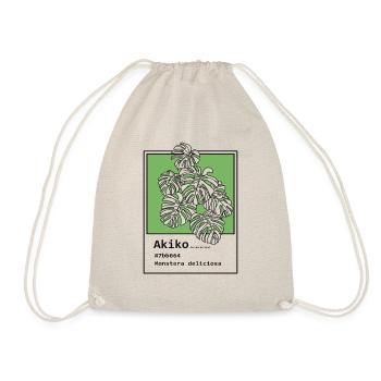 Monstera Deliciosa Akiko - Turnbeutel - Natur - Vorne