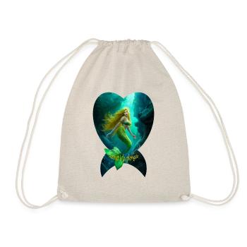 sirène addict à la plongée (poisson) - plongeur - Sac de sport léger - nature - Devant