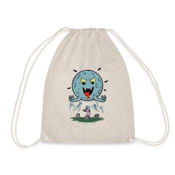 Evil Moon - Drawstring Bag - nature - Front