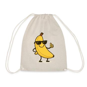 Banana Comic - Drawstring Bag - nature - Front