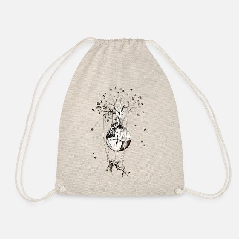 Time out - time out - Drawstring Bag - nature