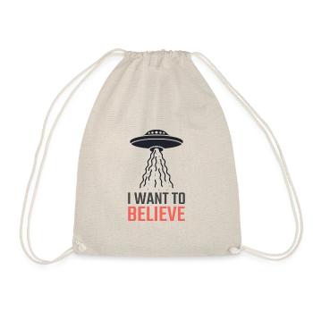 I want to believe - Sac de sport léger - nature - Devant