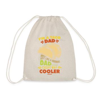 I'm A Taco Dad Just Like A Normal Dad - Drawstring Bag - nature - Front