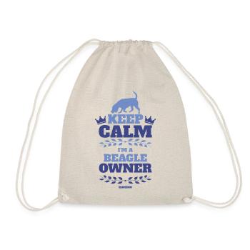 calme Beagle - Sac de sport léger - nature - Devant