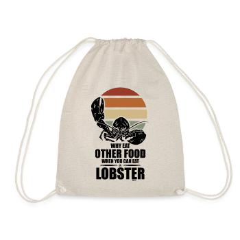 Manger du homard - Sac de sport léger - nature - Devant