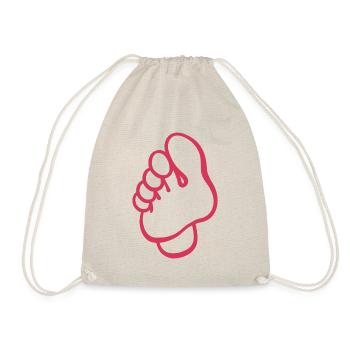 Foot - Foot Care - Podiatrist - Saying - Drawstring Bag - nature - Front