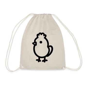 chick - Drawstring Bag - nature - Front