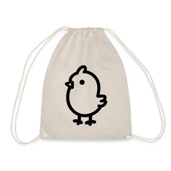 chick - Drawstring Bag - nature - Front