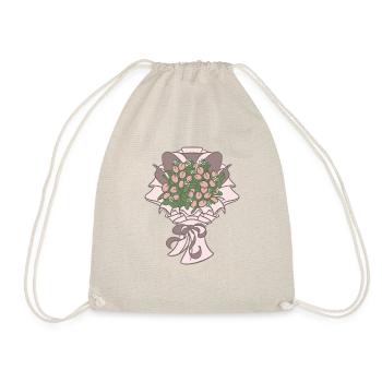 Beau bouquet de fleurs - Sac de sport léger - nature - Devant