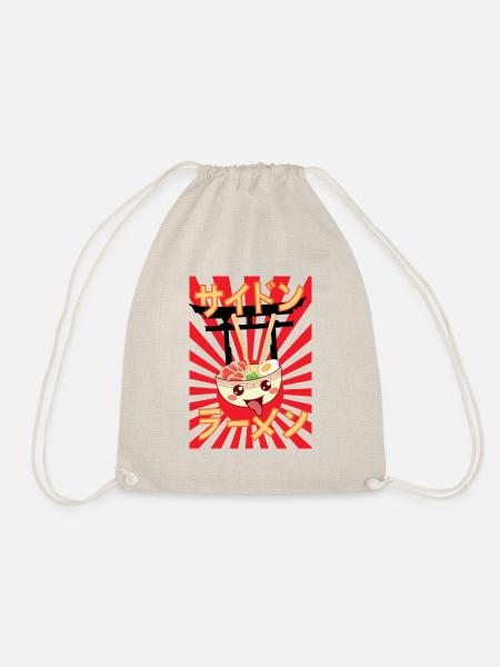 RAMEN T-Shirt kawai - Turnbeutel - Natur
