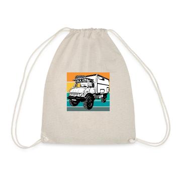 Camping - Unimog - Coucher de soleil - Oldtimer - Sac de sport léger - nature - Devant