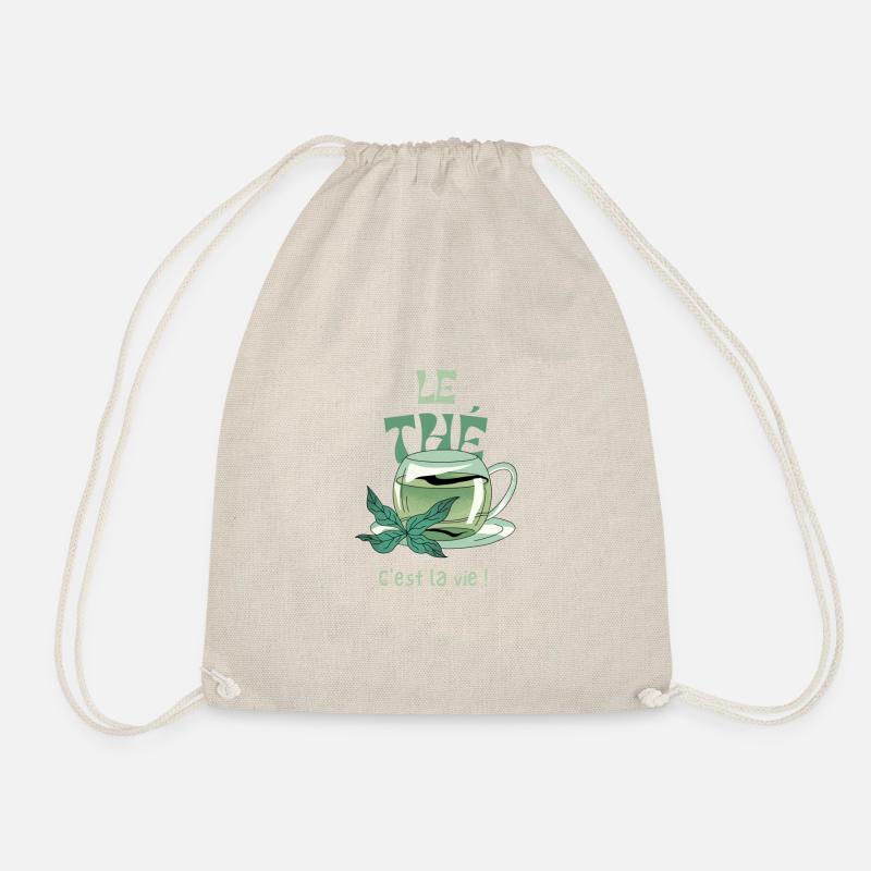 Le thé, c'est la vie ! - Sac de sport léger - nature