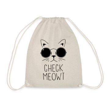 Chemise drôle: vérifier MEOWT - Sac de sport léger - nature - Devant