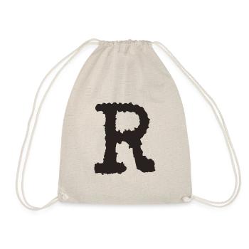 R - Drawstring Bag - nature - Front