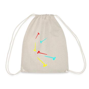 Field Hockey icon icon - Drawstring Bag - nature - Front