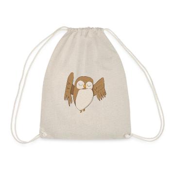 Uhu Hibou - Sac de sport léger - nature - Devant