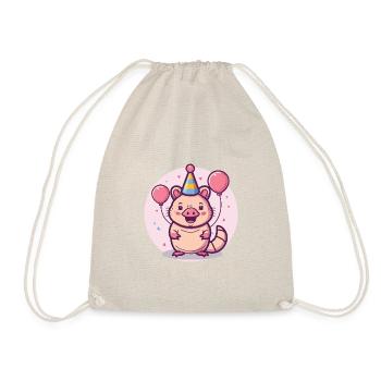 Armadillo Anniversaire Bande Dessinée - Sac de sport léger - nature - Devant
