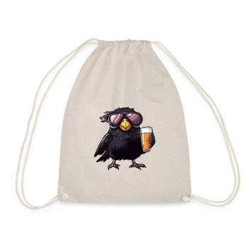 Bière de ski Raven Crow - Sac de sport léger - nature - Devant