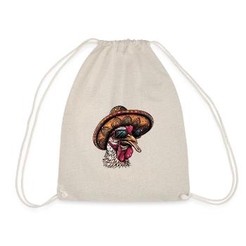 Turquie Bande dessinée drôle Sombrero - Sac de sport léger - nature - Devant