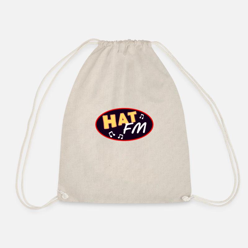 Hat FM - Drawstring Bag - nature