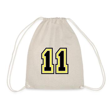 11 Number symbol - Drawstring Bag - nature - Front