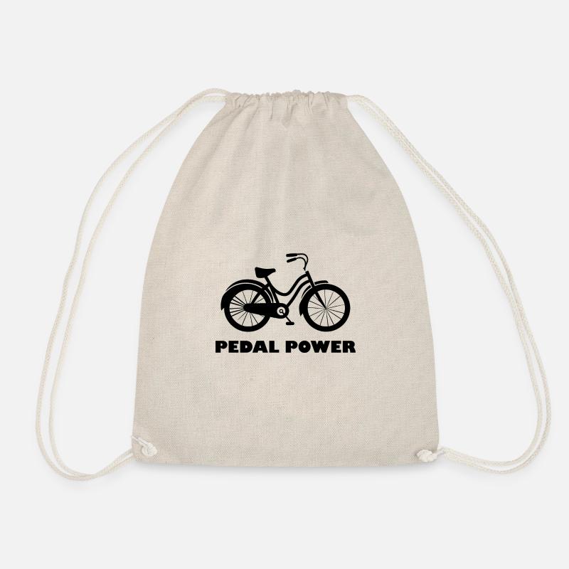 Pedal Power - Turnbeutel - Natur