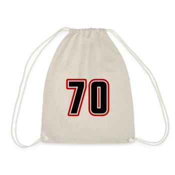 70 number symbol - Drawstring Bag - nature - Front