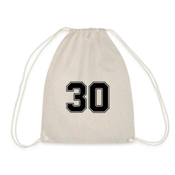 30 nombre de maillots - Sac de sport léger - nature - Devant