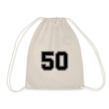 50 nombre de maillots - Sac de sport léger - nature - Devant