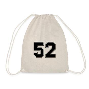 52 nombre de maillots - Sac de sport léger - nature - Devant