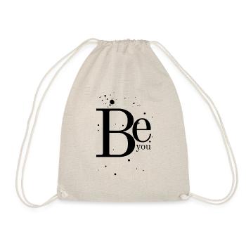Soyez vous-même, soyez vous-même. - Sac de sport léger - nature - Devant