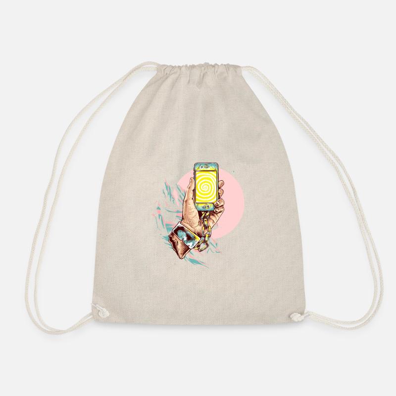 SELFIEMAD - Drawstring Bag - nature
