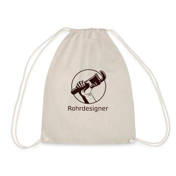 Rohrdesigner - Turnbeutel - Natur - Vorne