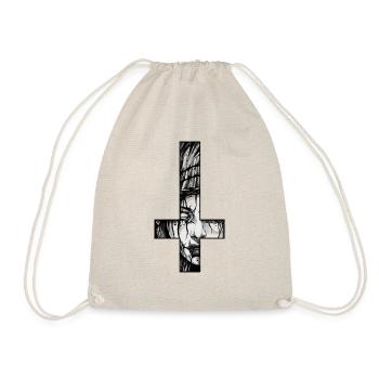 Peter Cross1.0 - Drawstring Bag - nature - Front