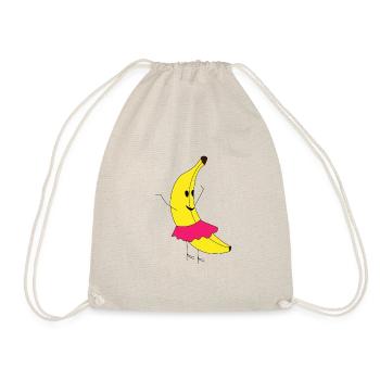 Allez avec la banane - Sac de sport léger - nature - Devant