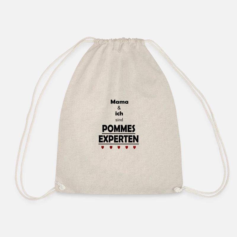Pommes Experten - Turnbeutel - Natur