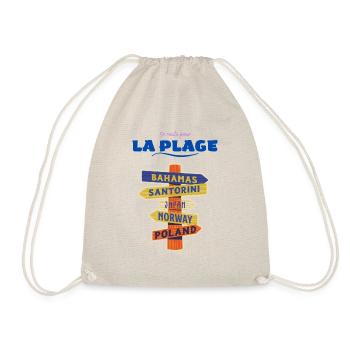 En route pour la plage - Sac de sport léger - nature - Devant