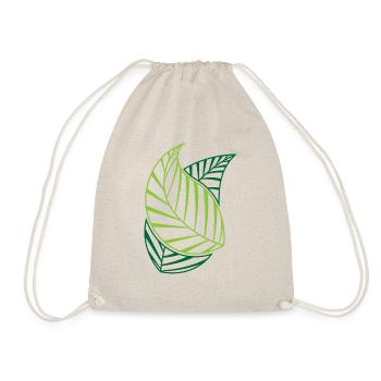 Green Streetwear 2.0 - Turnbeutel - Natur - Vorne