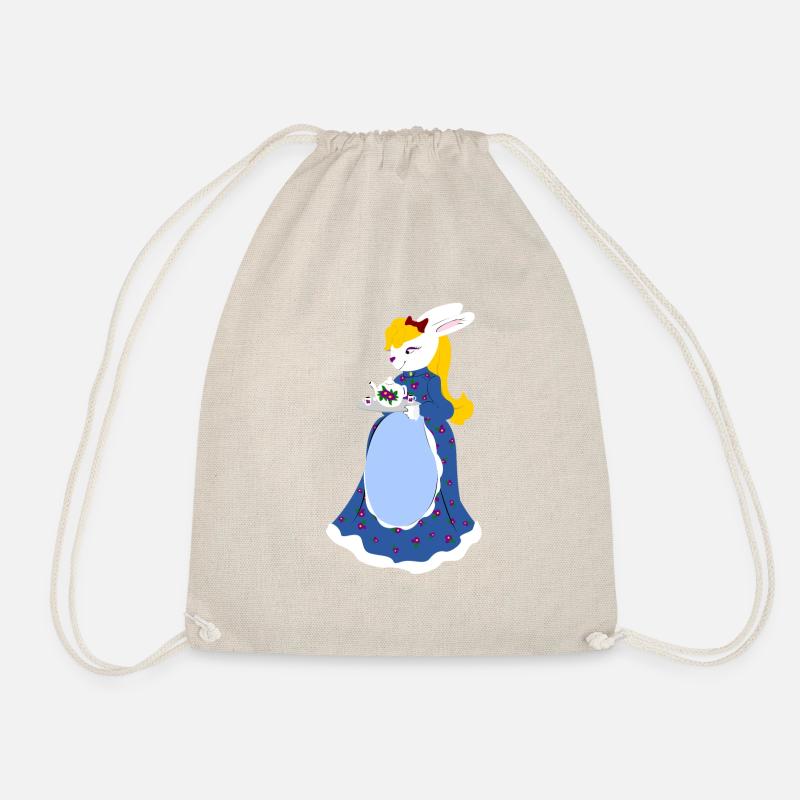 Lapine Tea Time - Turnbeutel - Natur