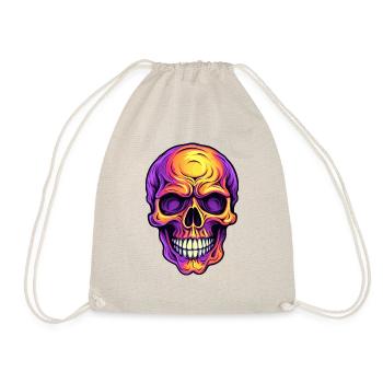 Clipart de crâne pour Halloween et l’horreur - Sac de sport léger - nature - Devant