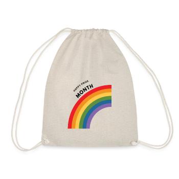 Happy Pride - Turnbeutel - Natur - Vorne