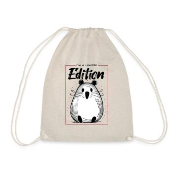 I am a limited edition - Turnbeutel - Natur - Vorne